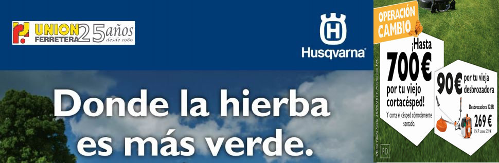 Plan Renove de Husqvarna 2014
